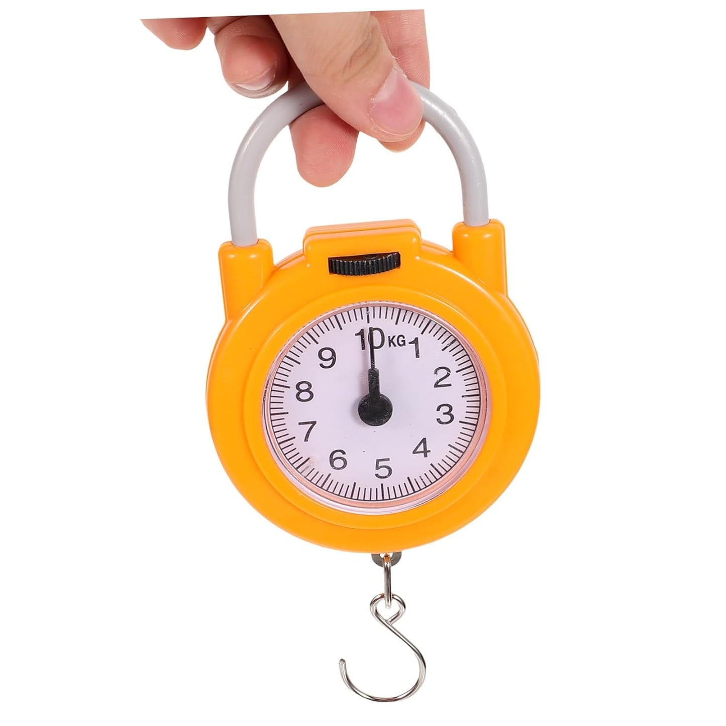 Portable Small Lightweight Mechanical Spring Scale with Hook for Kitchen Luggage Weighing Accurate