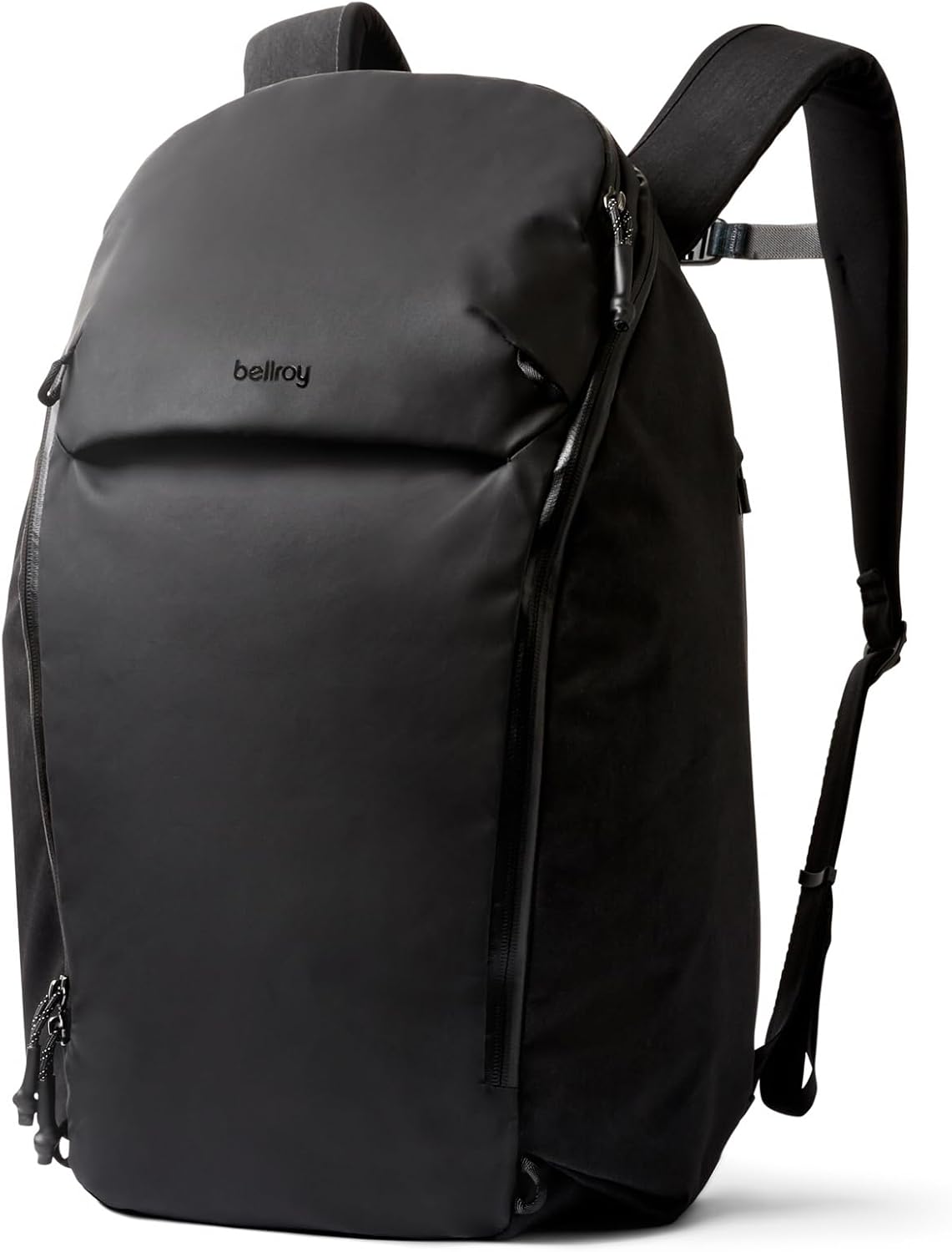 Bellroy Venture Travel Pack (26 liter carry on travel backpack, with laptop sleeve, RFID protection and bonus 15 liter tote bag) - JetBlack