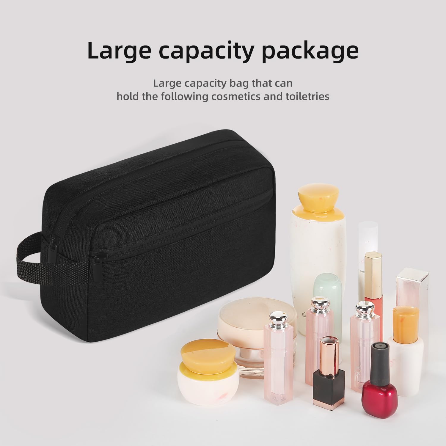 Icramsy Travel Toiletry bag Toiletry bag for women men Hanging Cosmetic bag Travel accessories for
