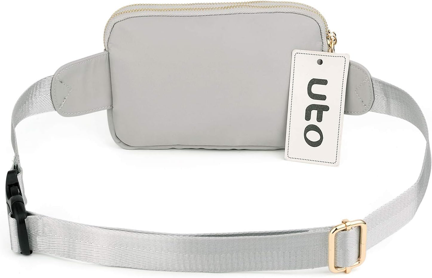 UTO Fanny Pack for Women Crossbody Trendy Fashion Belt Purse Chest Waist Hip Bumbag for Outdoor Shopping Travel Hiking