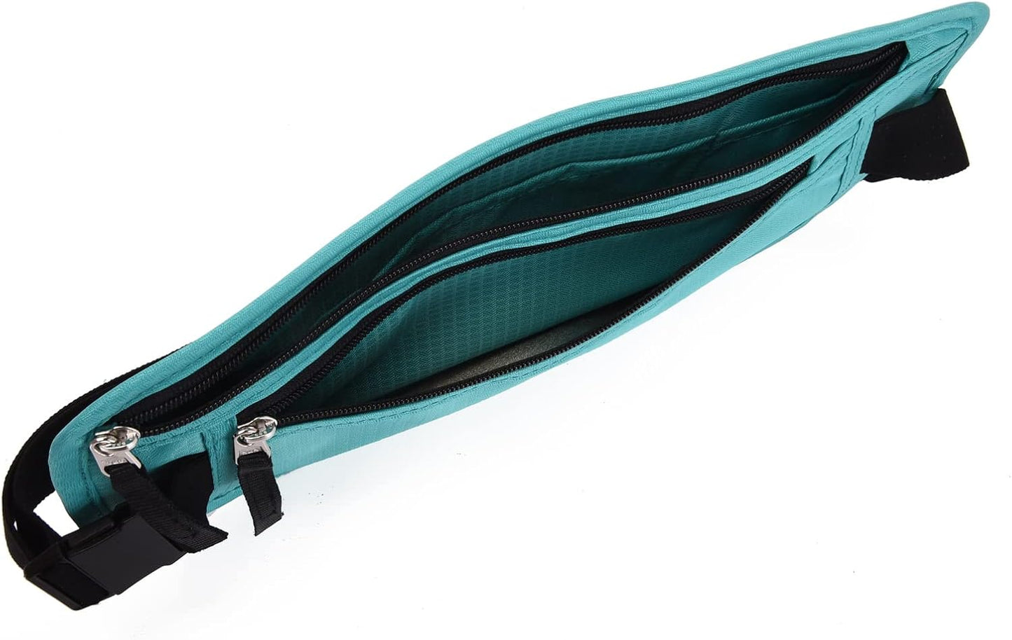 RFID Blocking Money Belt for Men Women, Slim Fanny Pack for Travel，Running,Conceal Waist Wallet for