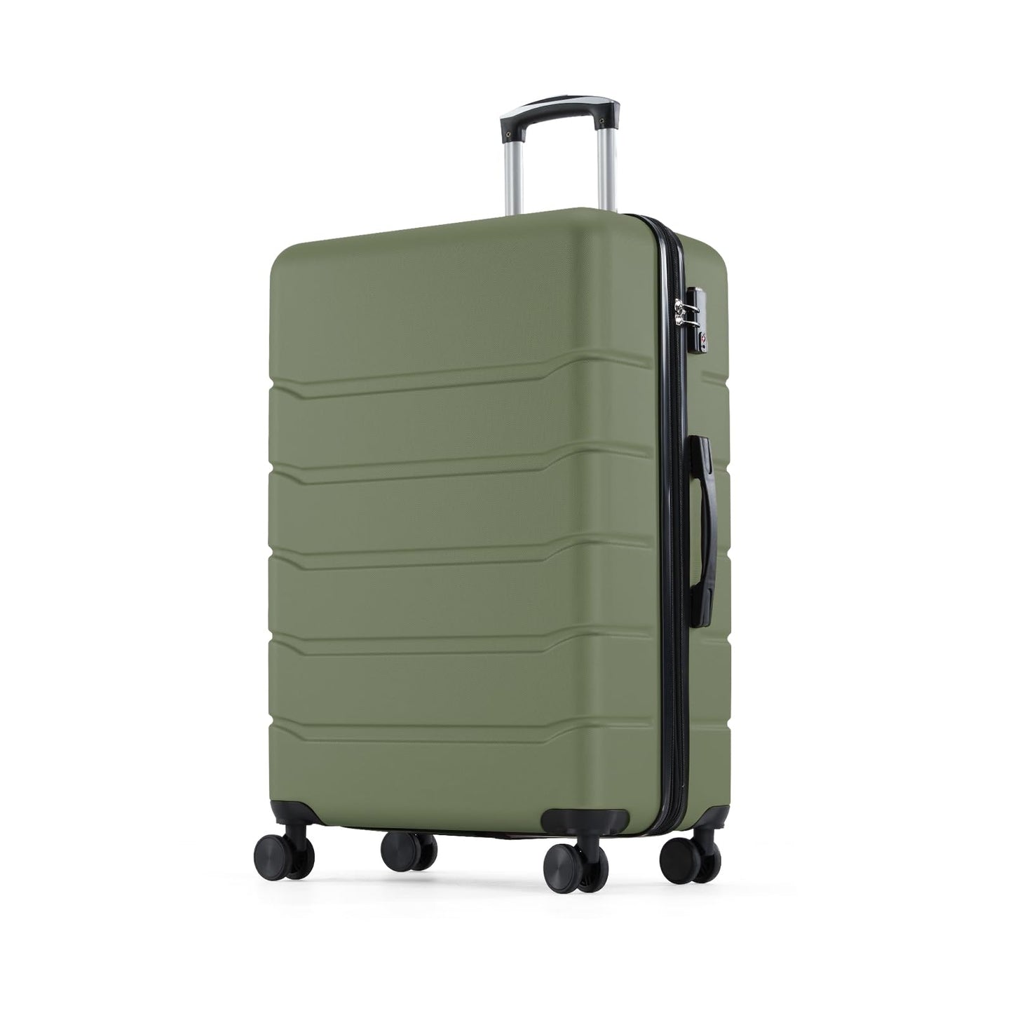 OLIXIS 20 Inch Carry-On Luggage, Hardside Suitcase with Spinner Wheels, Lightweight ABS Hard Shell