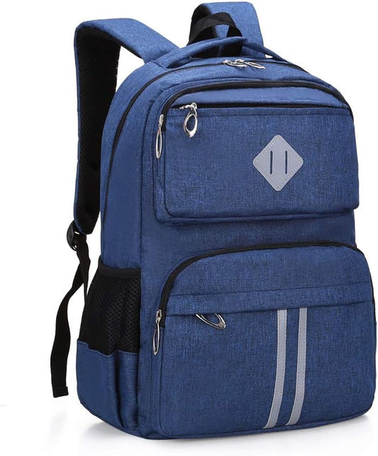 HOPYOCK-Kids Backpacks for Boys and Girls,Multi-Pocket Elementary and Middle School Backpack with Reflective Design,School Bags Fit for 6-16 Years Old