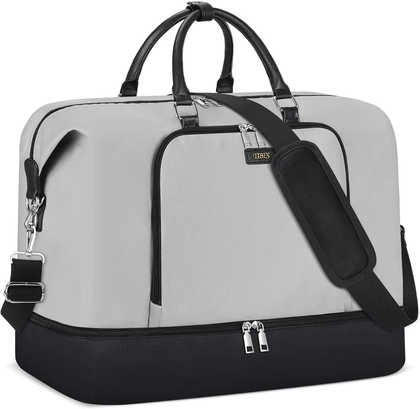 Travel Weekender Bag for Women, Overnight Bag with Shoe Compartment Oversized Travel Duffel Bag