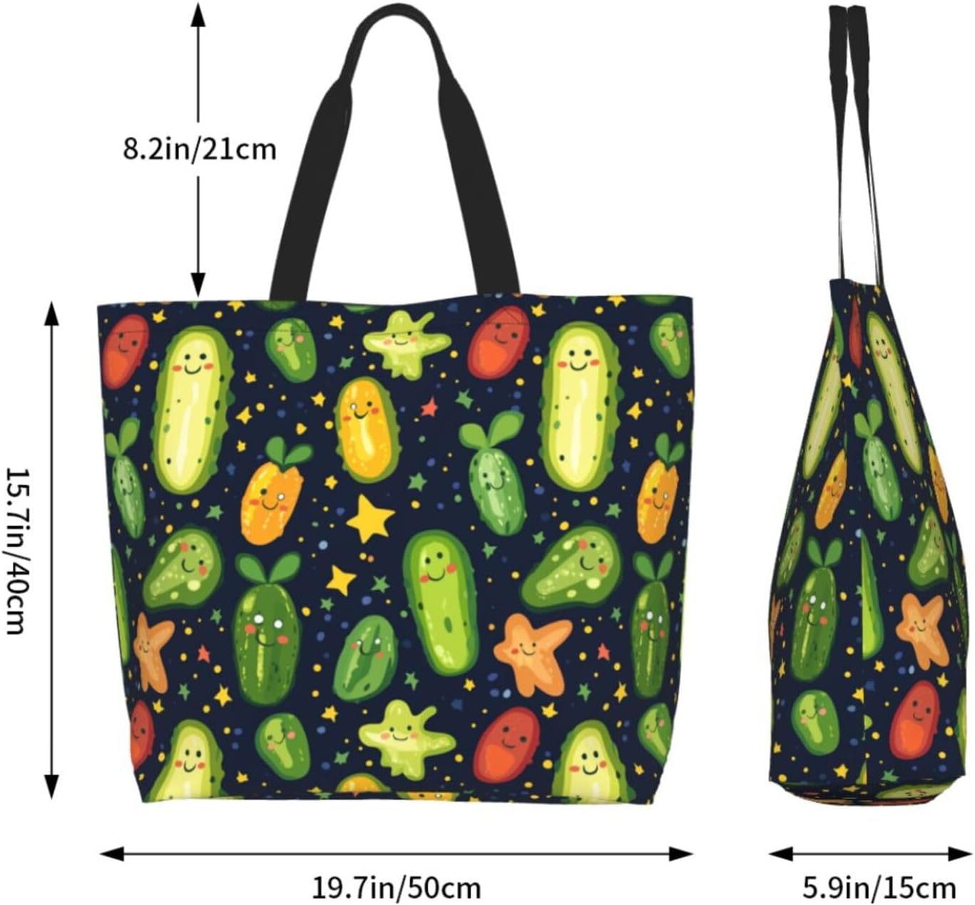 Tote Bag Beach Bag for Women Reusable Grocery Large Shopping Shoulder Bag Travel Handbag