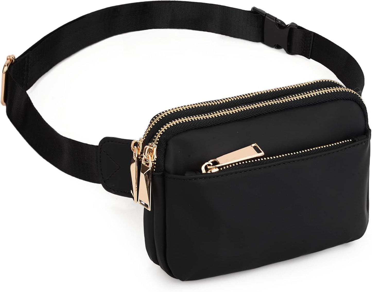 UTO Fanny Pack for Women Crossbody Trendy Fashion Belt Purse Chest Waist Hip Bumbag for Outdoor Shopping Travel Hiking