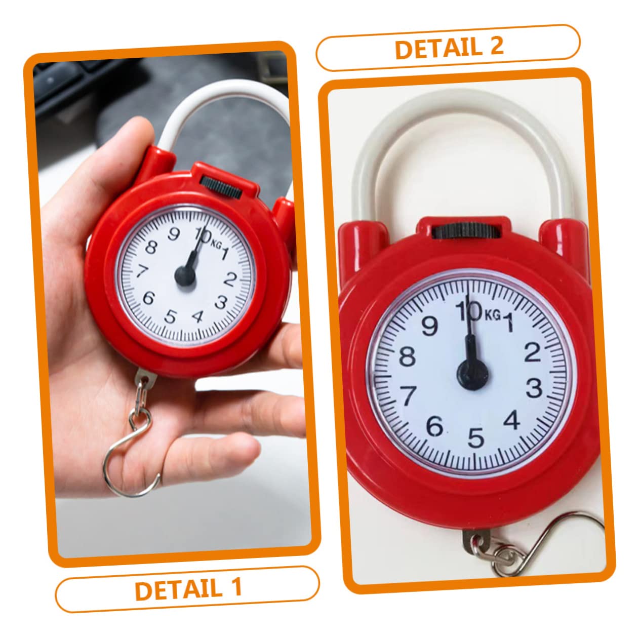 Travel Gadgets Electronic Scale Portable Suitcase Scale for Luggage to Weigh Luggage Easy to Use and Clean