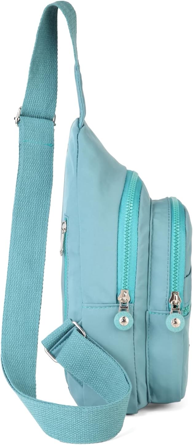 EVANCARY Small Sling Bag for Women Men, Sling Backpack Chest Daypack Crossbody Bag for Travel Outdoor Hiking