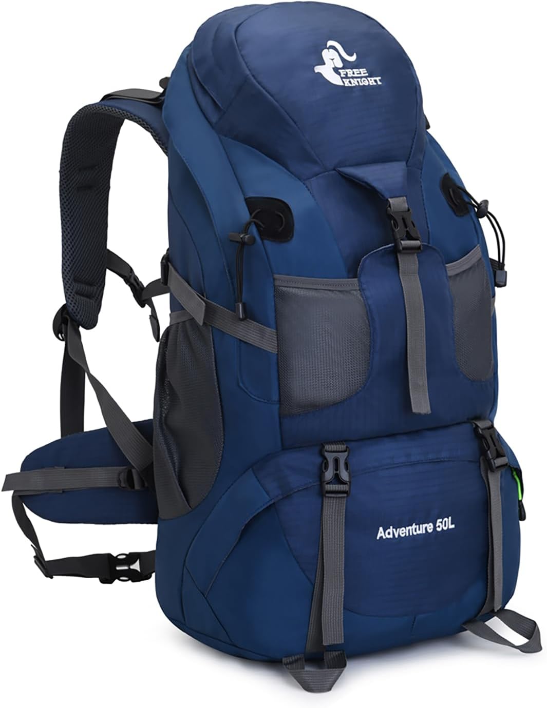 Bseash 50L Hiking Backpack, Water Resistant Lightweight Outdoor Sport Daypack Travel Bag for