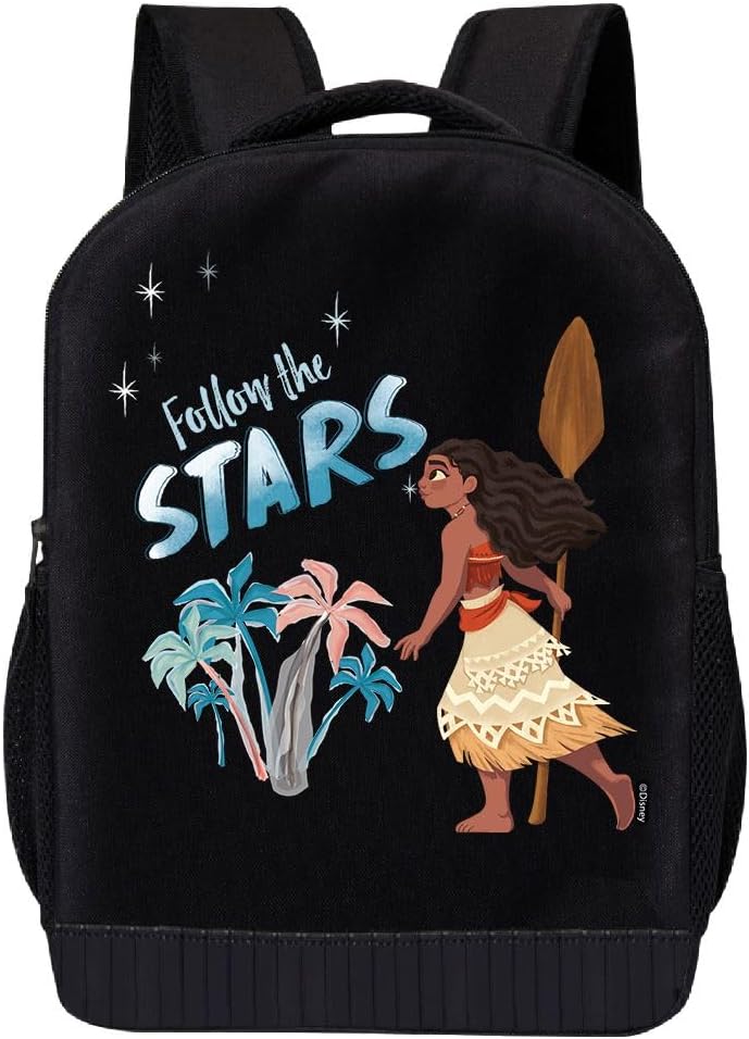 Disney Moana Backpack for School | Kids Travel Backpack School Backpack | Kids Backpack for Girls, Boys, Toddlers, Unisex (Follow the Stars)