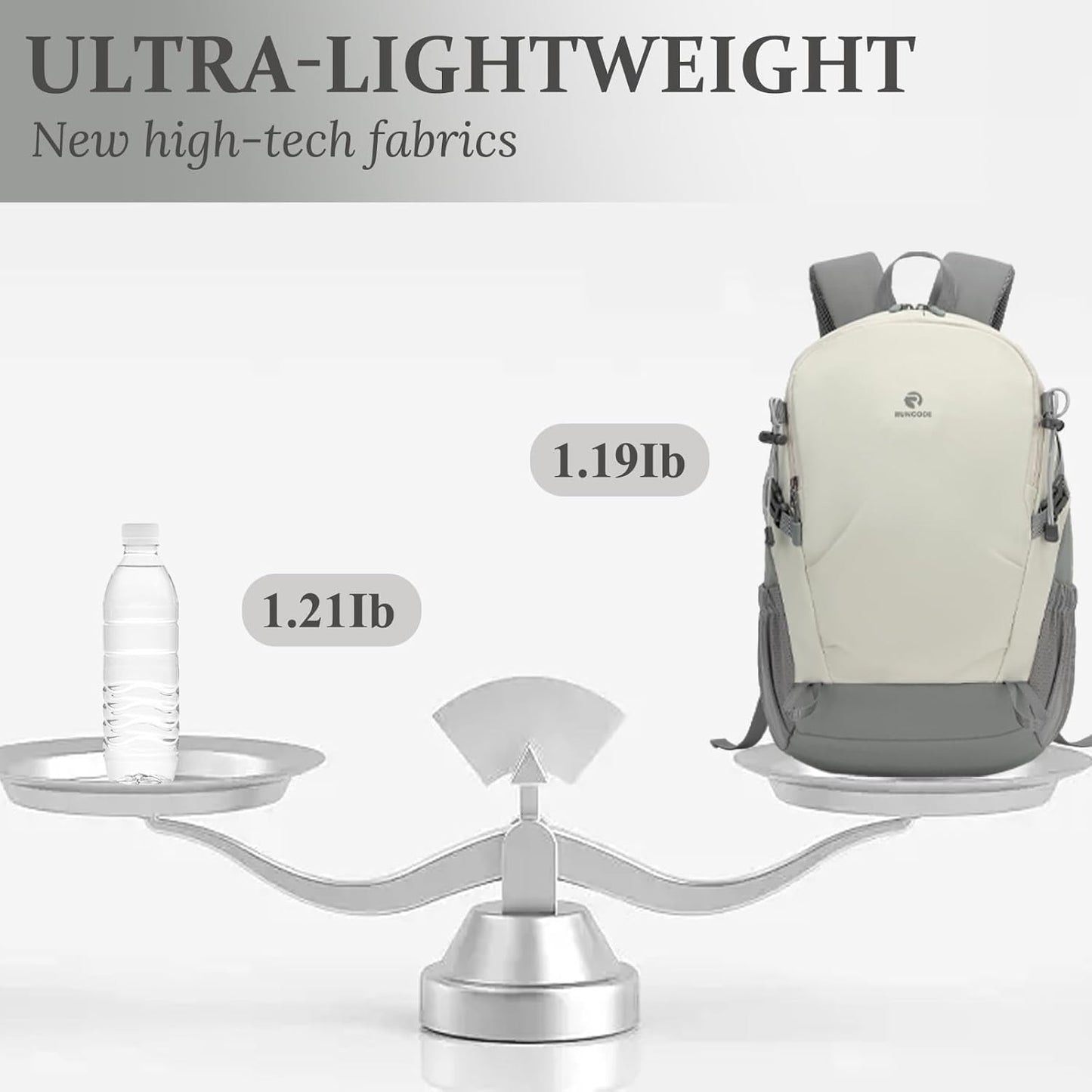 Hiking Backpack for Men Women, 25L Lightweight Travel Backpack Camping Daypack for Outdoors