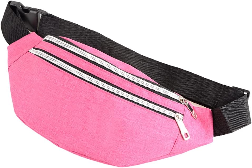 DAITET Crossbody Fanny Pack for Men&Women,Large Waist Bag & Hip Bum Bag with Adjustable Strap for Outdoors Workout Traveling Casual Running Hiking Cycling