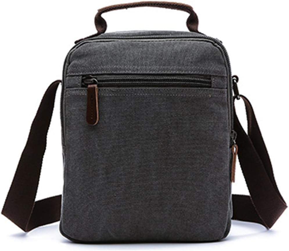 mygreen Small Canvas Crossbody Shoulder Bag Messenger Bag Work Bag