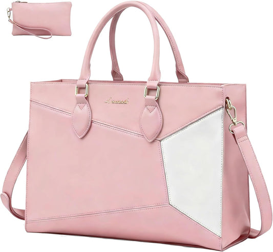 LOVEVOOK Laptop Tote Bag for Women Work Travel, Stylish Teacher Bag Purse Computer Bag, Nurse Bags Briefcase Business Handbag