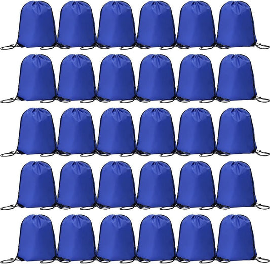 Bulk Drawstring Bags, Polyester Draw String Bags, Gym Sports Cinch Bag Drawstring Backpack for Women Men