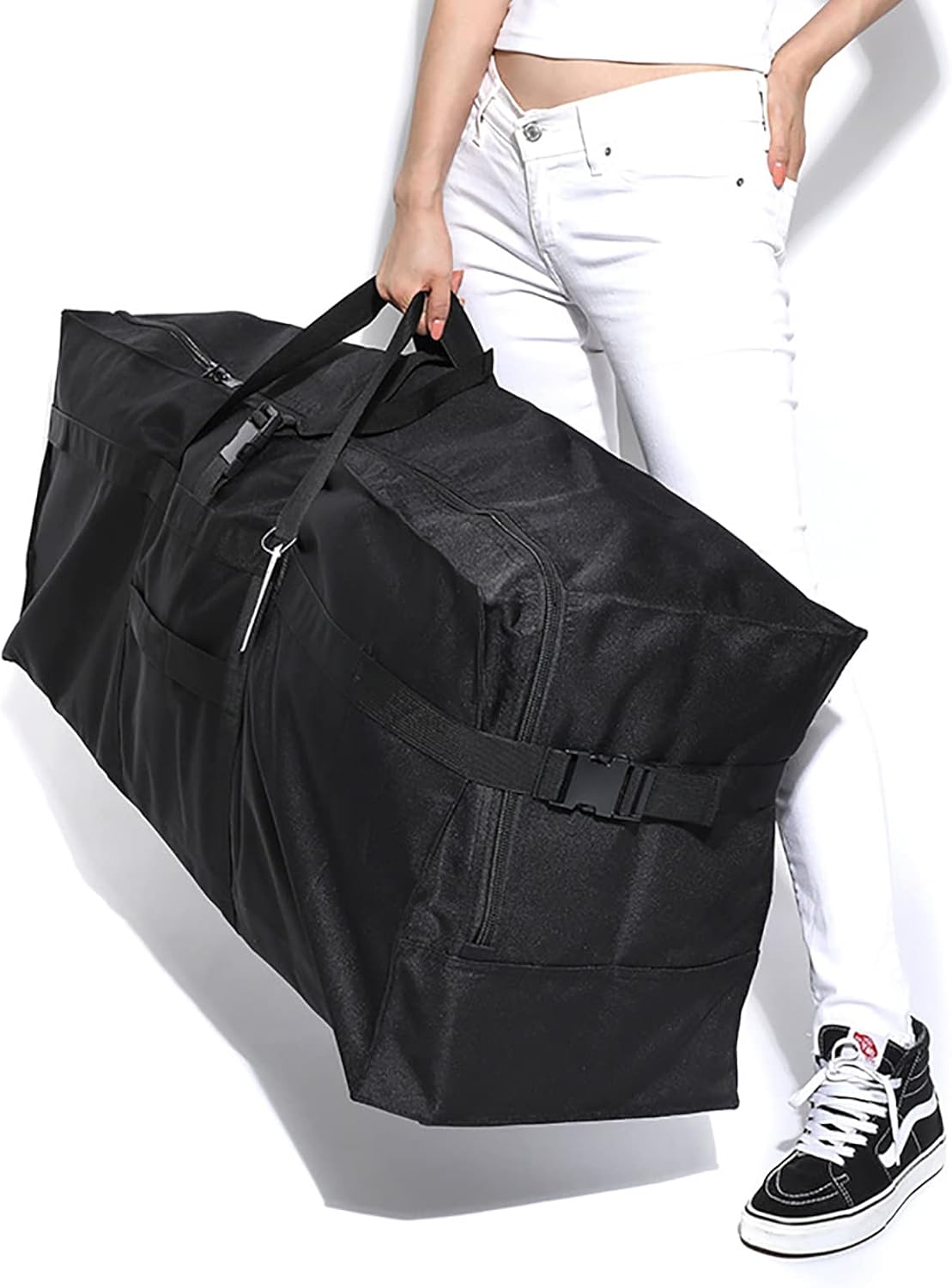 Travel Duffle Bag,Foldable Extra Large Duffel Bags,carry on Travel Bag For Men And Women