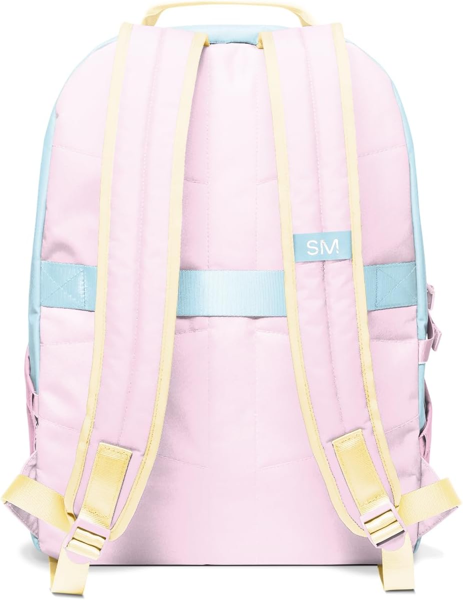 Simple Modern Ellis Backpack for School | Medium 20L Elementary Middle and High School Bookbag for Kids and Teens | Girls and Boys | Sherbet