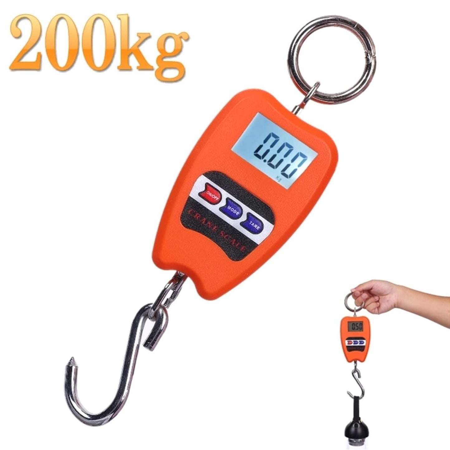 Luggage Scale， Utility Luggage Scale Scales for Body Weight Hanging Weighing Digital Handheld Mini Crane