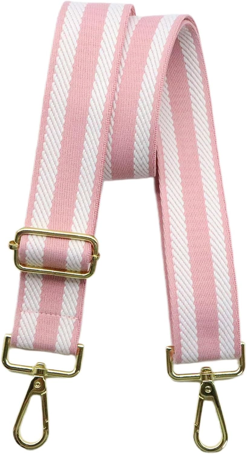 Adjustable Purse Strap - 1.5" Wide Handbags, Camera, Guitar, Phone & Crossbody Bag Replacement Shoulder Straps(Gold Hardware)