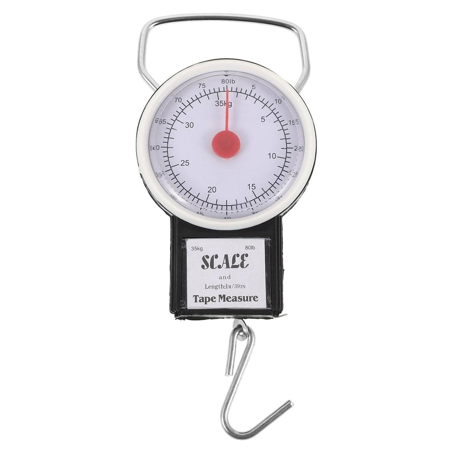 Portable Weighing Scale Heavy Duty for Luggage and Fishing Gear Convenient Spring Scale for Travel Essentials Accurate Readings Easy to Carry