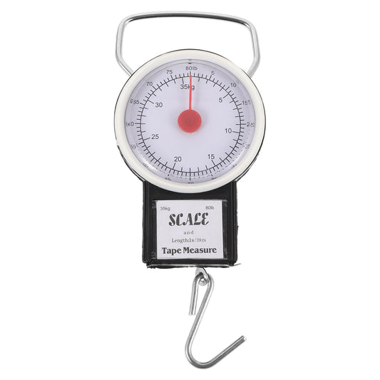 Portable Weighing Scale Heavy Duty for Luggage and Fishing Gear Convenient Spring Scale for Travel Essentials Accurate Readings Easy to Carry
