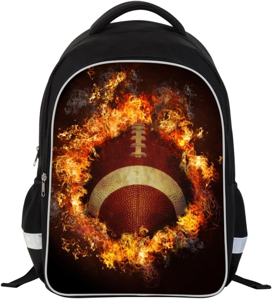 Luminous 3D Print School Backpack Large Capacity Lightweight Students Bookbag for Kids