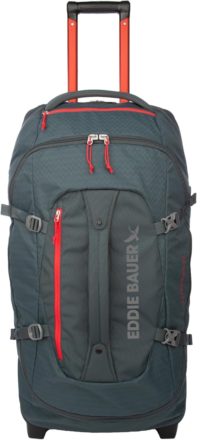 Eddie Bauer Expedition 30 Duffel 2.0 - Lightweight Travel Luggage Made From Rugged Polycarbonate