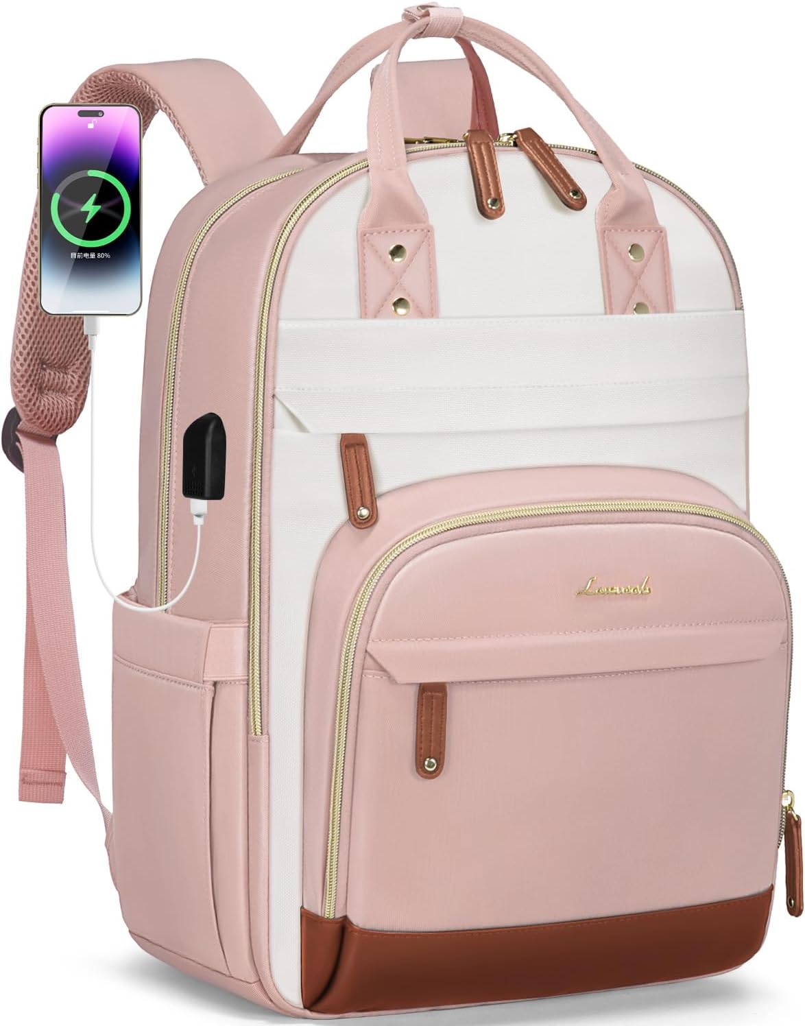 LOVEVOOK Backpack for Women,Laptop Backpack Women,Fits 15.6 Inch Laptop Bag,School