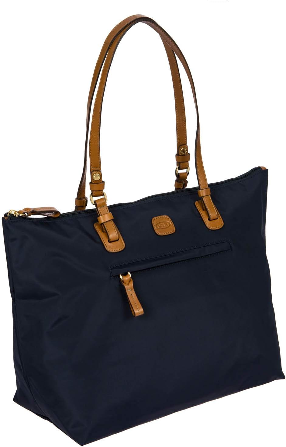 Bric's X-Collection Sportina Tote Bag – Large Water-Resistant Nylon Tote with Detachable Pouch for Travel, Work, Beach