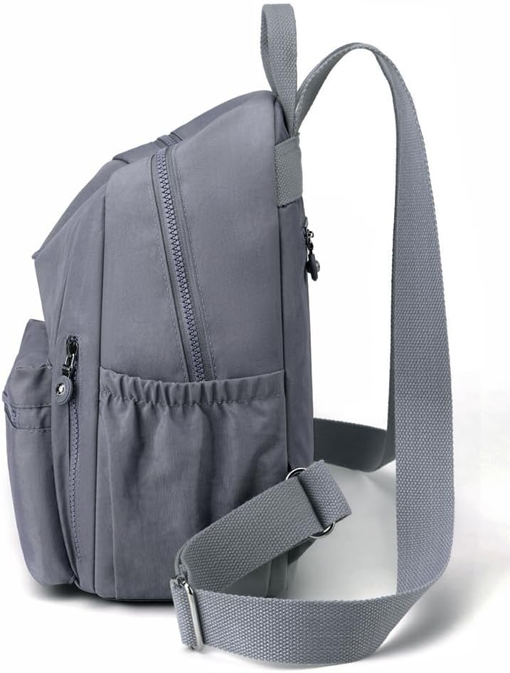 Collsants Backpack Purse for Women Mini Backpack Small Backpack Purse Casual Daypack for Women(grey)