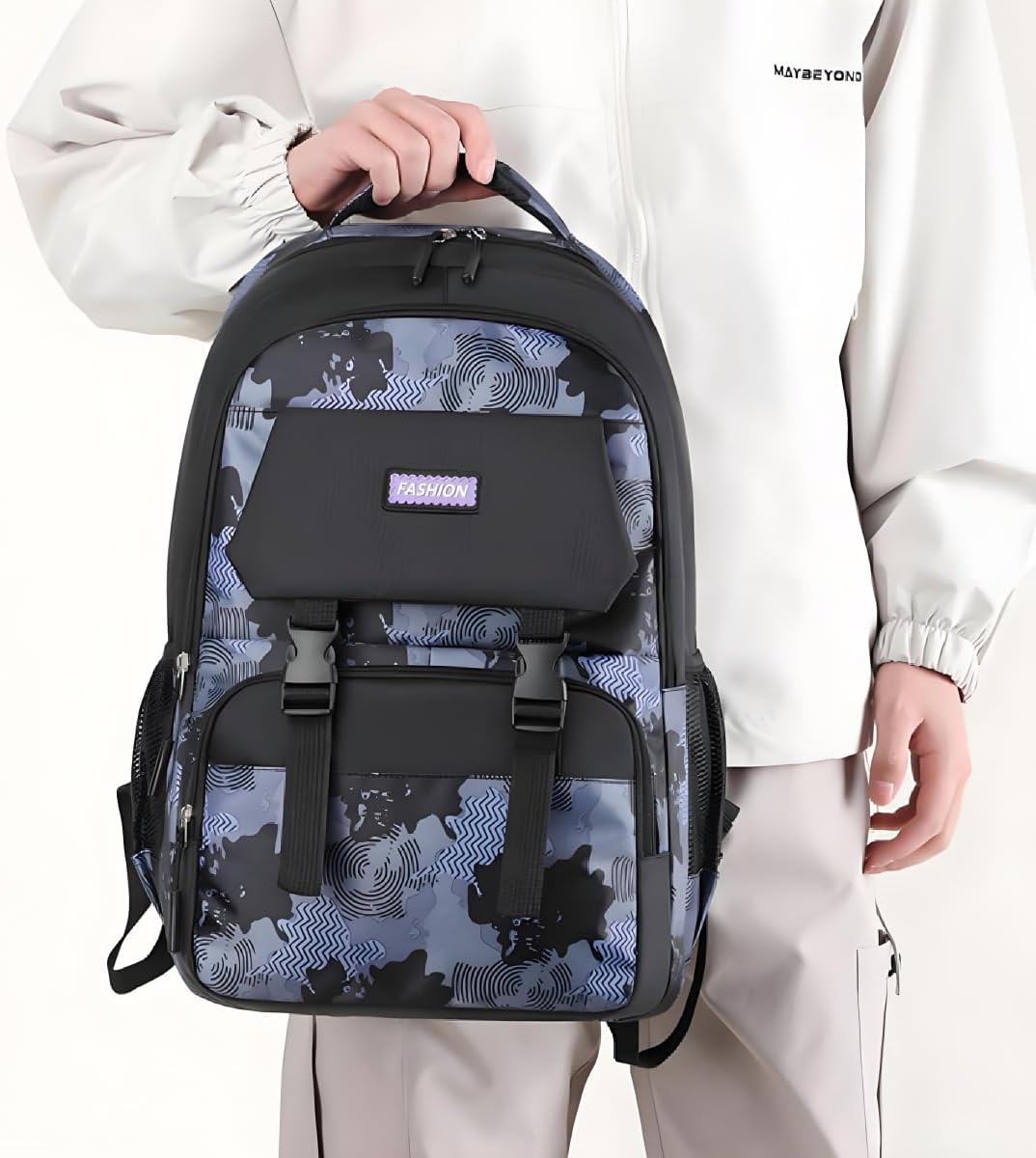Backpack for Boys Kids School Bags Teen Elementary Middle Student Backpacks 16 inch Laptop Bag Back Packs(Blue)
