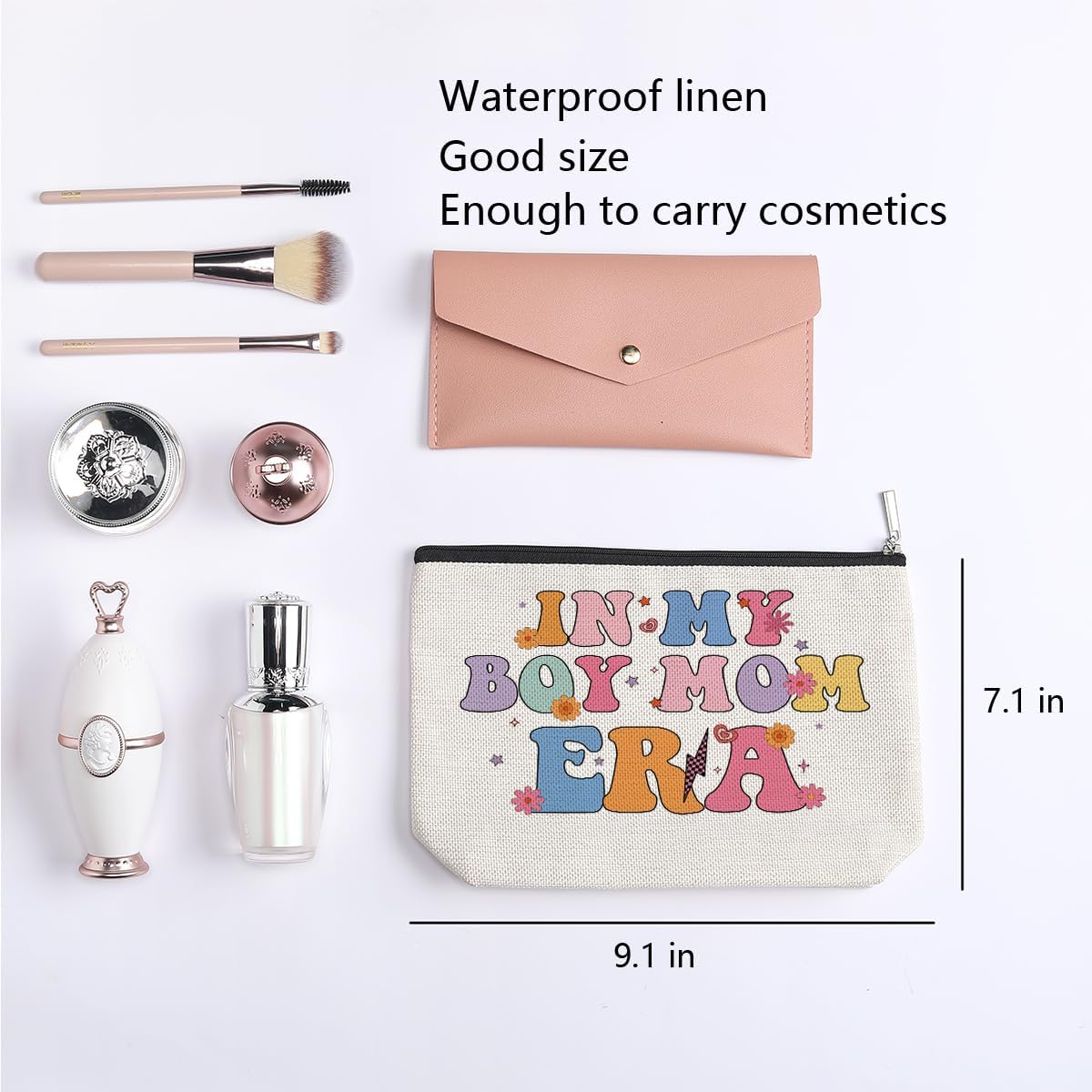 Boy Mom Gifts In My Boy Mom Era Makeup Bag New Mom Gifts Best Mom Gifts Birthday Mothers Day Valentines day Christmas Gift For Moms Expecting Mom Mama Best Mom Ever