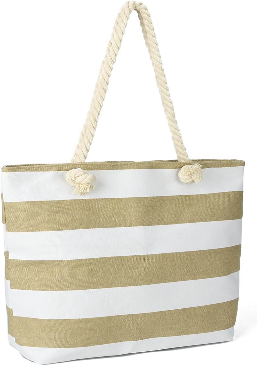 LAVTUG Beach Bags for Women, Large Canvas Beach Tote Bag Waterproof Sandproof Beach Bags Swim Pool Bag Travel Essentials