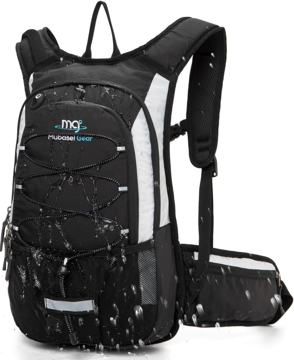 15L Insulated Hydration Backpack Pack with 2L Water Bladder Lightweight Hiking Backpack Bag for