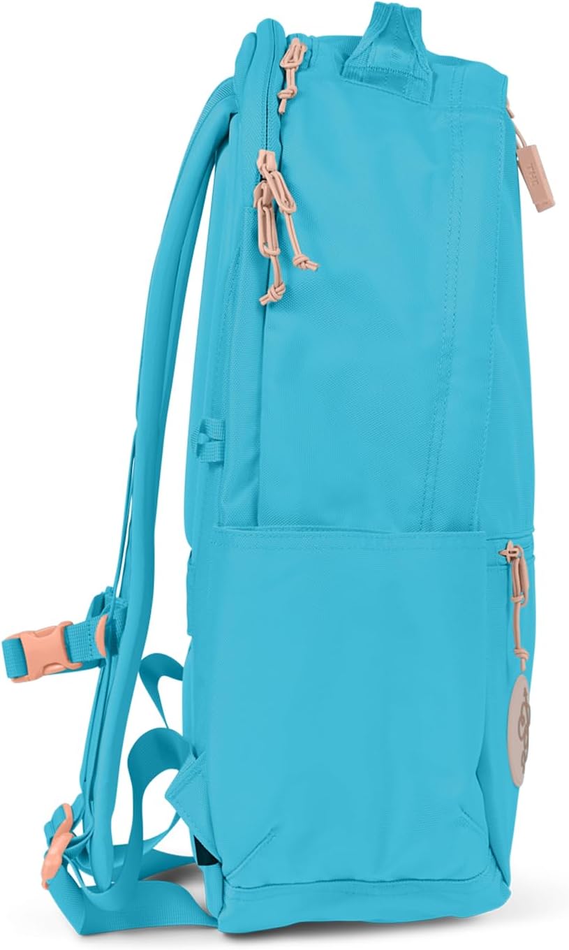 Baboon to the Moon City Backpack - in Multiple Colors, Versatile, Water-Repellent, 16" Laptop-Friendly Backpack (Bluebell)