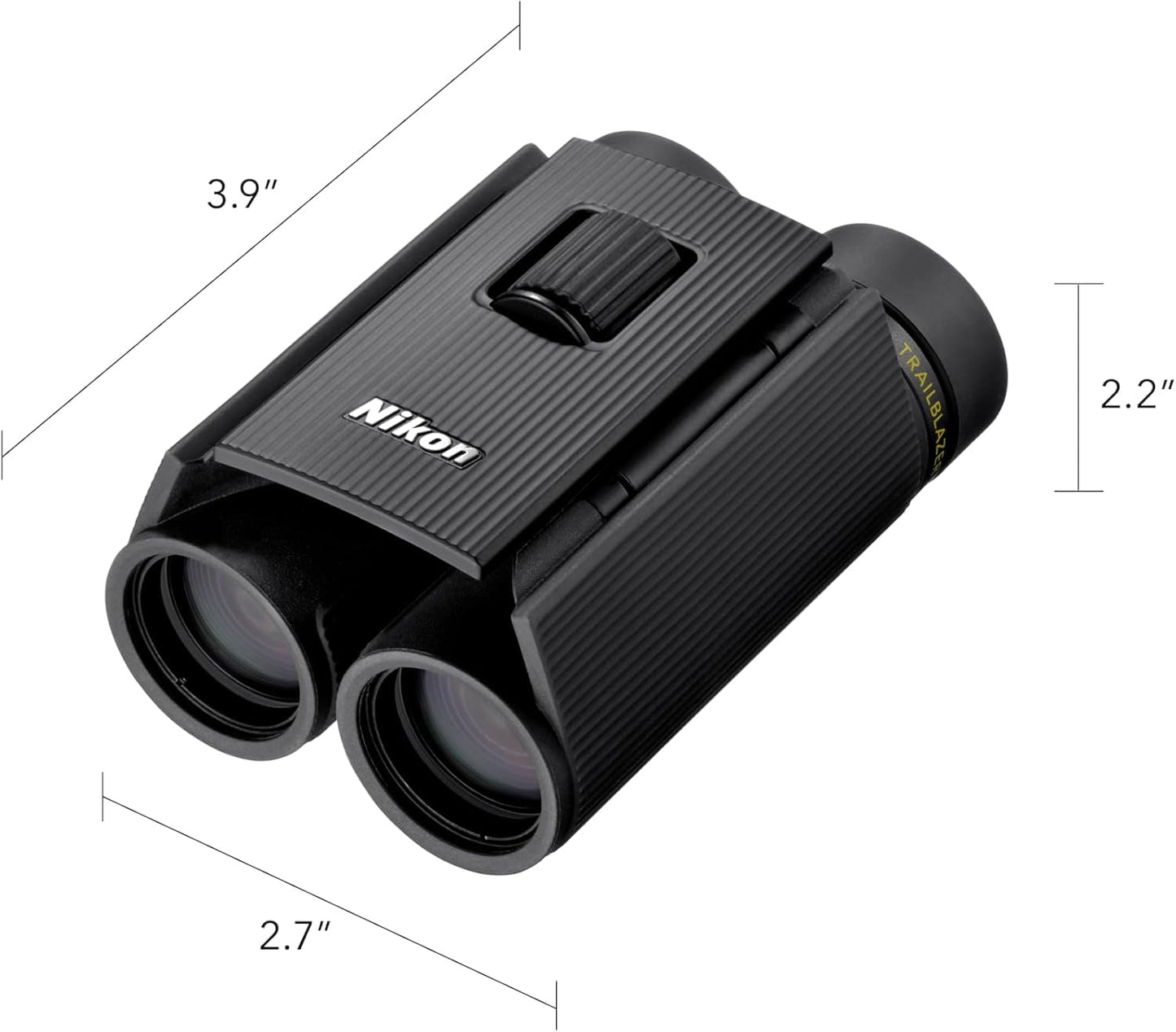 Nikon Trailblazer II 8x25 | Ultra-Compact Waterproof and Fogproof Travel Binoculars with