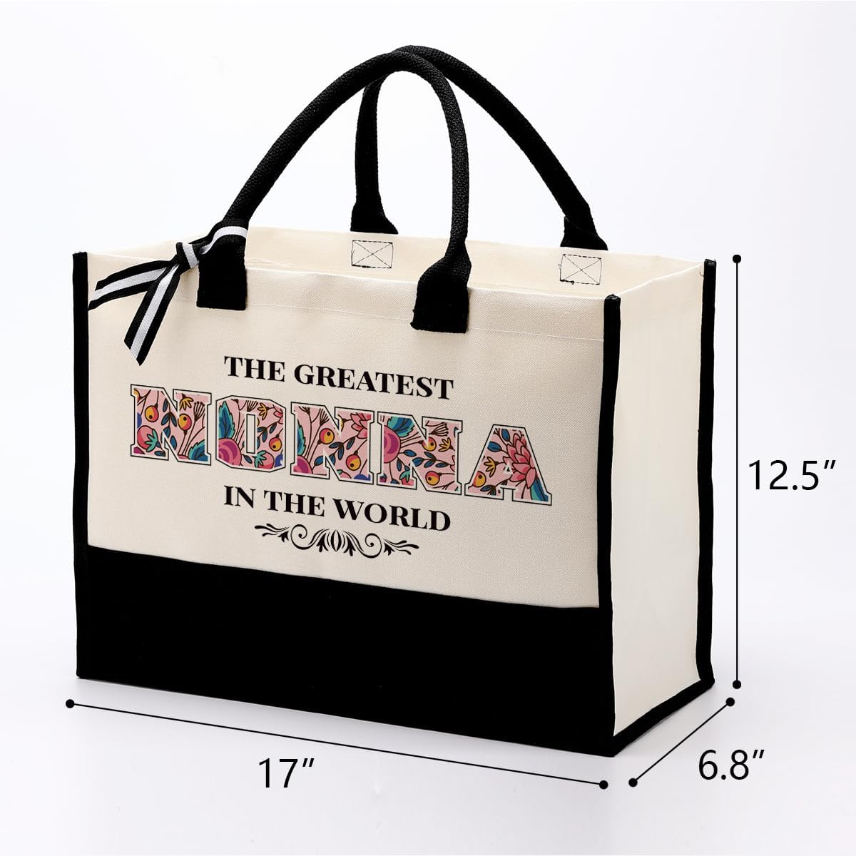 Gkwa Canvas Tote Bag for Gifting, Women Cotton Canvas Bag, Reusable Shopping Bag