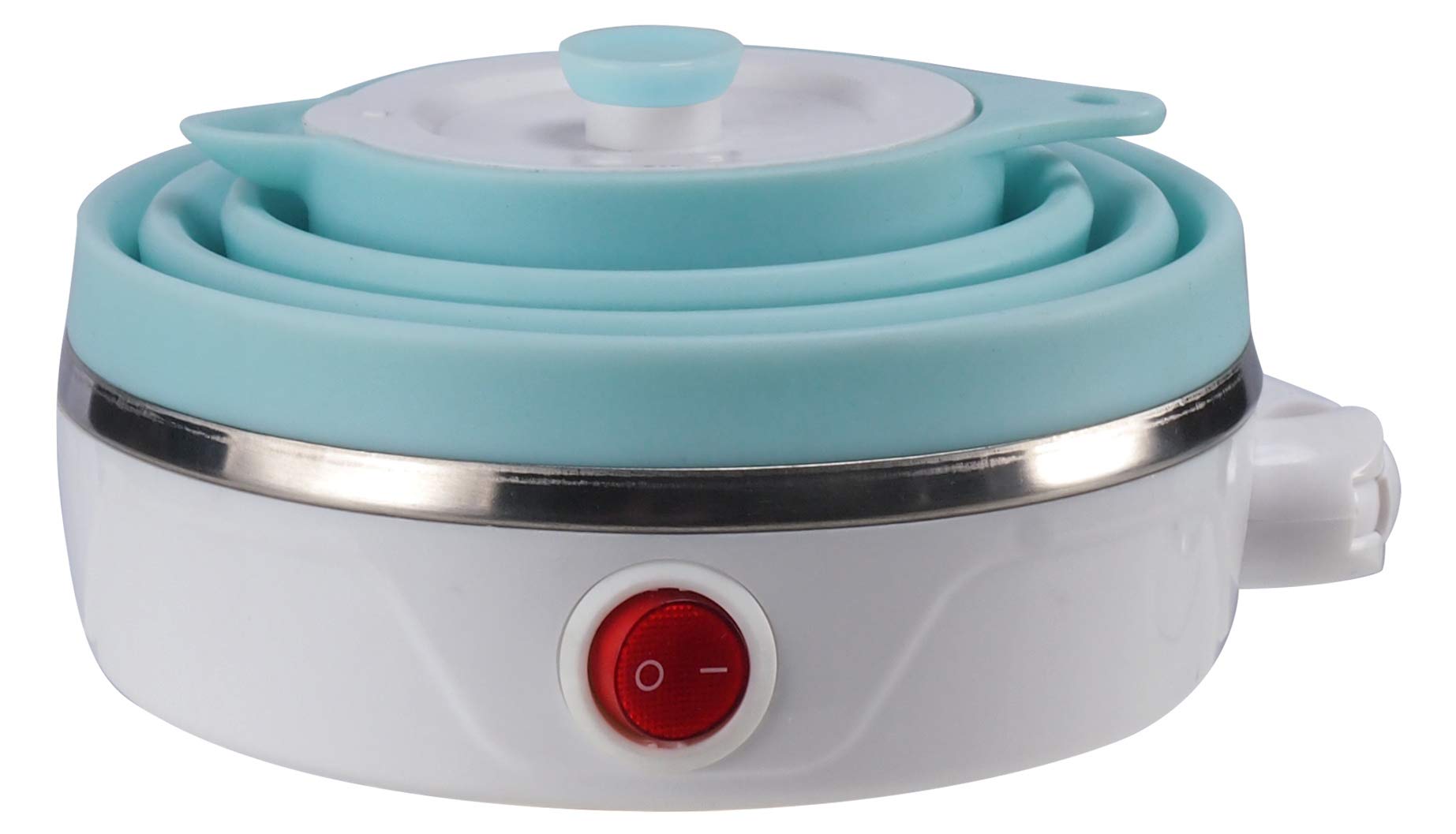 Travel Foldable Electric Kettle, Collapsible Electric Kettle Food Grade Silicone Small Pot Boiling