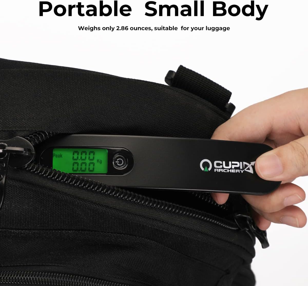 Digital Bow Scale,110 lbs High Precision Archery Bow Scale with Peak/Hold Function