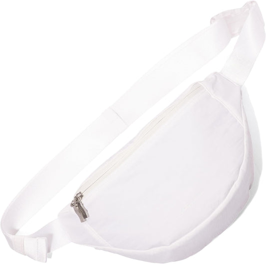 Baggallini Style Swift Belt Bag Sling Bag - Lightweight 12"x7" Crossbody Bag Fanny Pack Belt w/RFID and Adjustable Strap