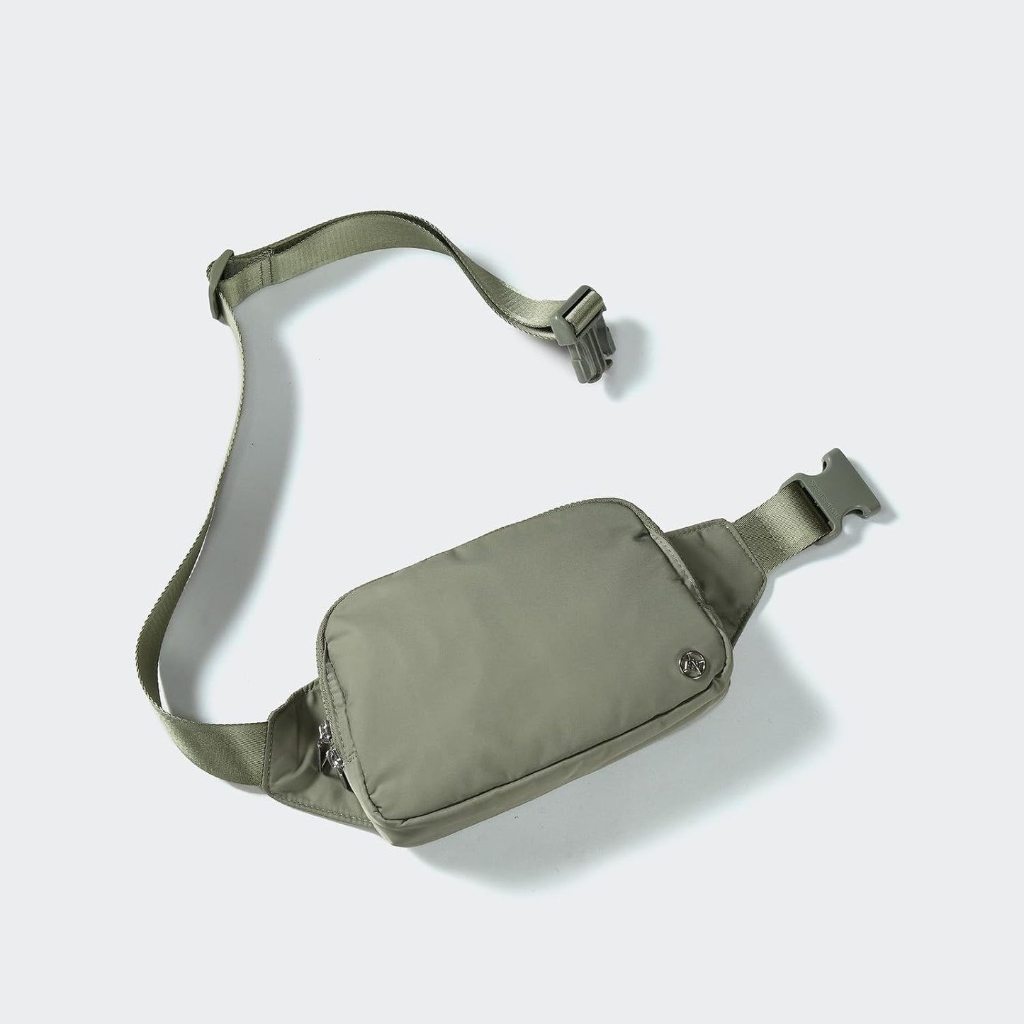 Pander Belt Bag Large 2L, Nylon Fanny Pack Purse for Women and Men with Adjustable Strap