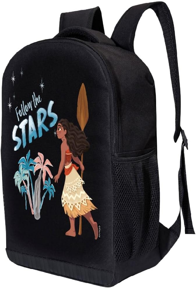 Disney Moana Backpack for School | Kids Travel Backpack School Backpack | Kids Backpack for Girls, Boys, Toddlers, Unisex (Follow the Stars)