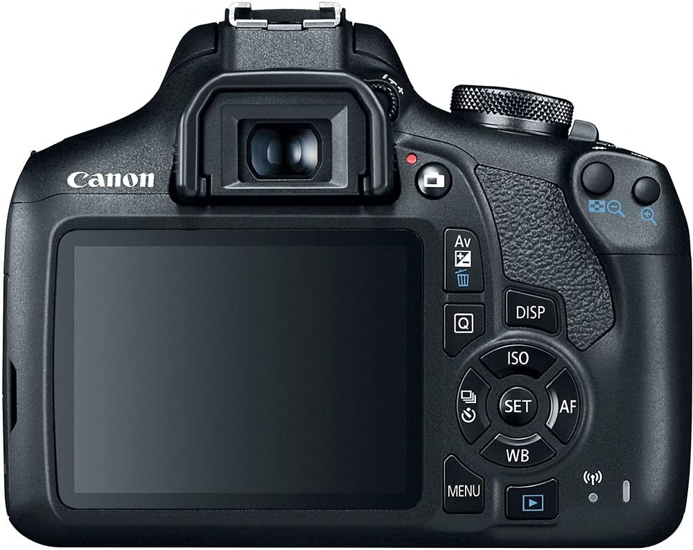 Canon EOS Rebel T7 DSLR Camera Kit | 24.1MP APS-C Sensor with EF-S 18-55mm Lens | Full HD 1080p Video Compact Beginner-Friendly Photography (2727C002) + Canon EF 24-70mm f/2.8L Lens + Bag + 64GB Card