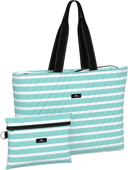 SCOUT Plus 1 Foldable Travel Bag, 2 Bags in 1, Tote Folds into Zipper Pouch