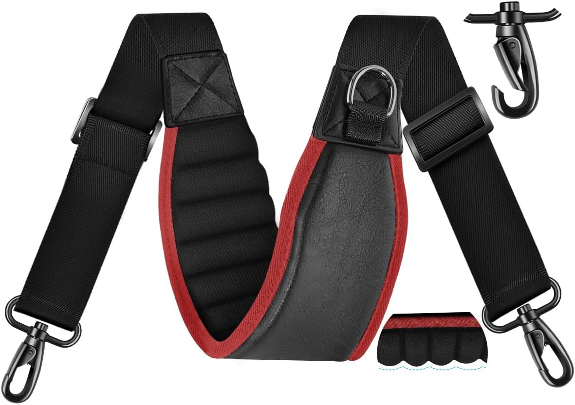 ZINZ 3D Air Cushion 58 inch Strap for Bags with Fixed Ultra-Thick Padded Breathable, Universal