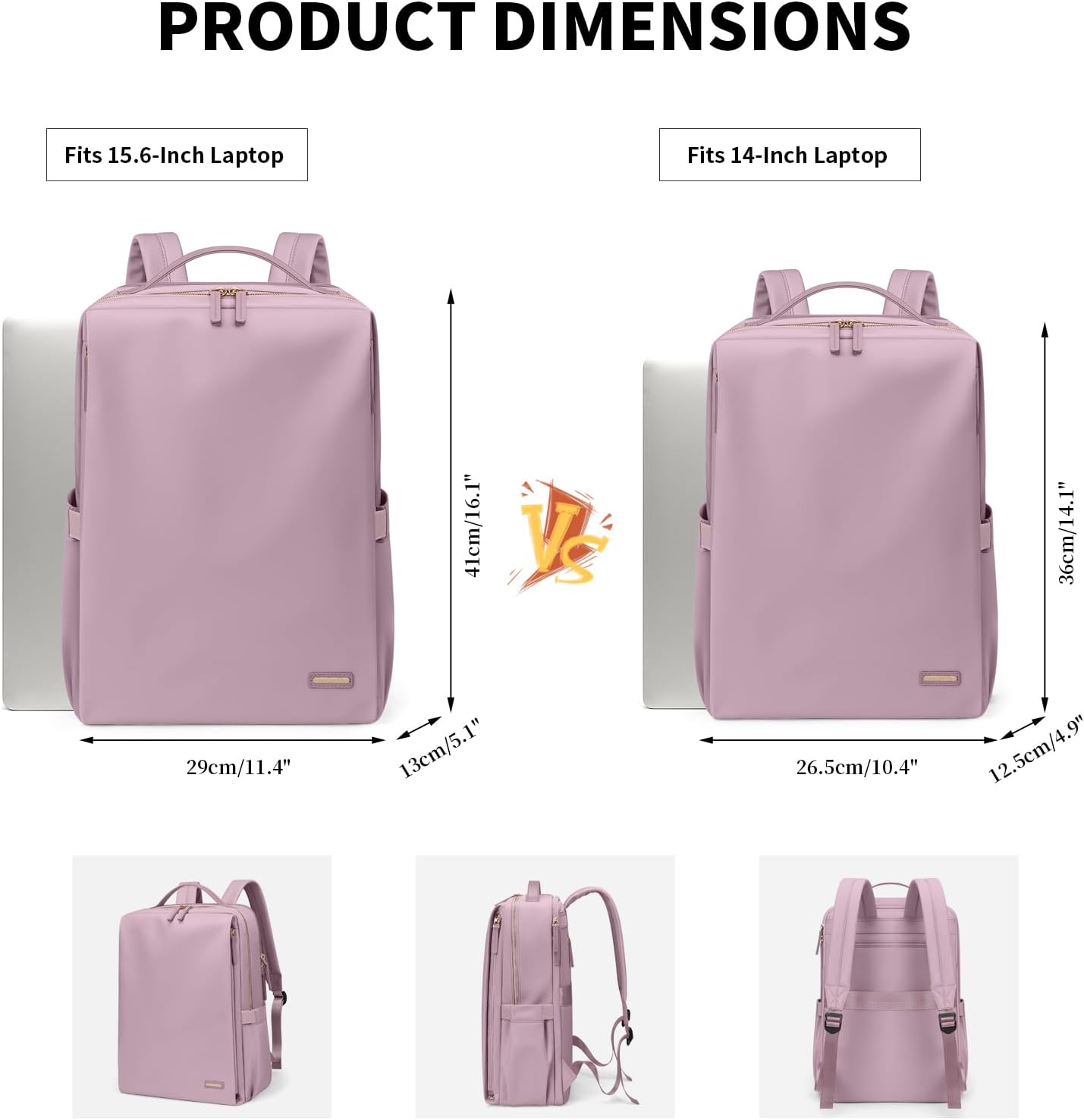 Stylish Laptop Backpack for Women Airline Approved Perfect for Work College and Travel