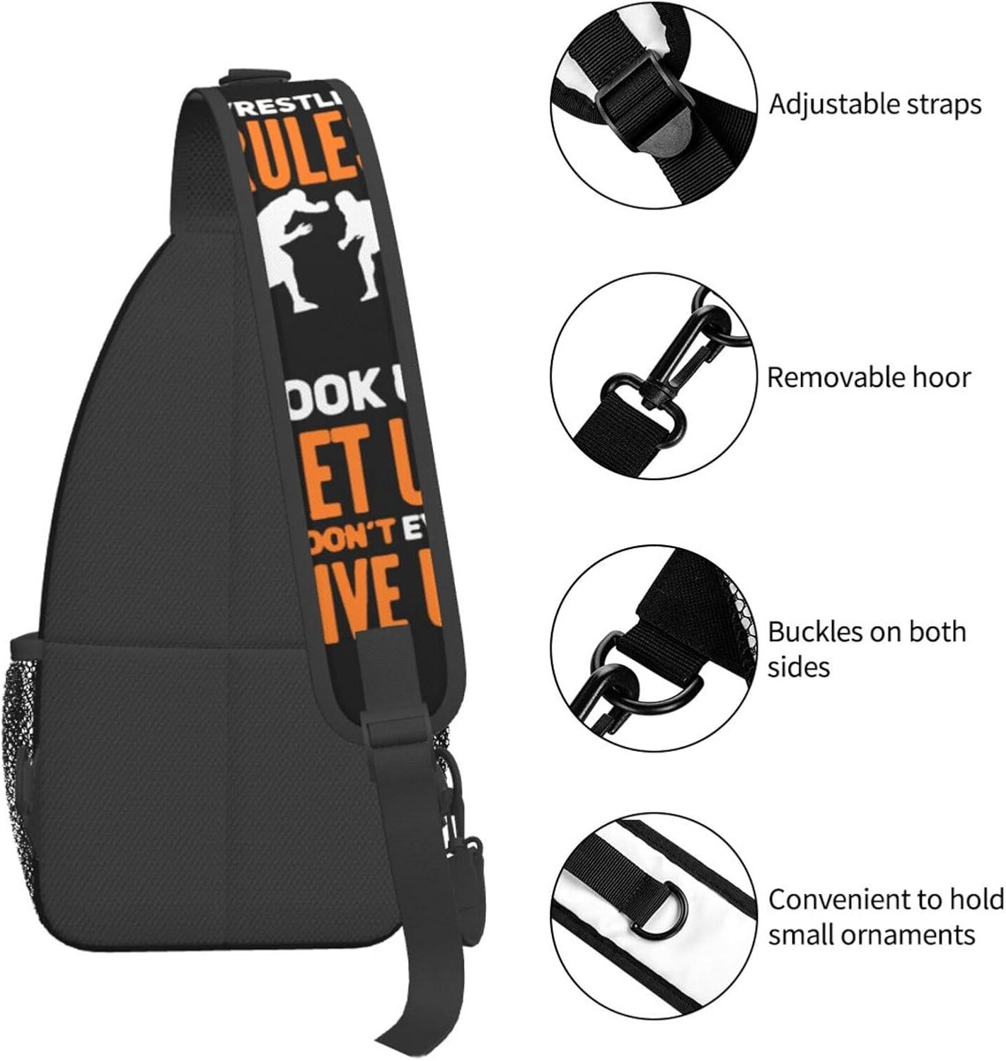 Sling Backpack Trendy Sling Bag Multipurpose Crossbody Sling Travel Hiking Crossbody Shoulder Backpack