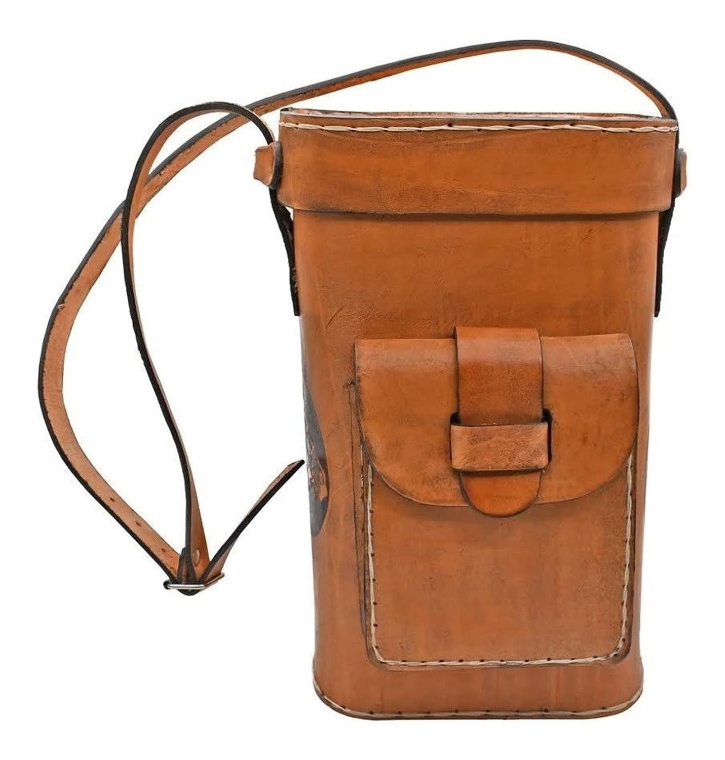 BBQ Gaucho - Brown Leather Yerba Mate Carry Bag