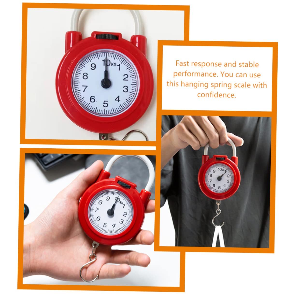 Electronic Scale High Accuracy Spring Scale for Weighing Luggage for Travel Bag Weighing Portable