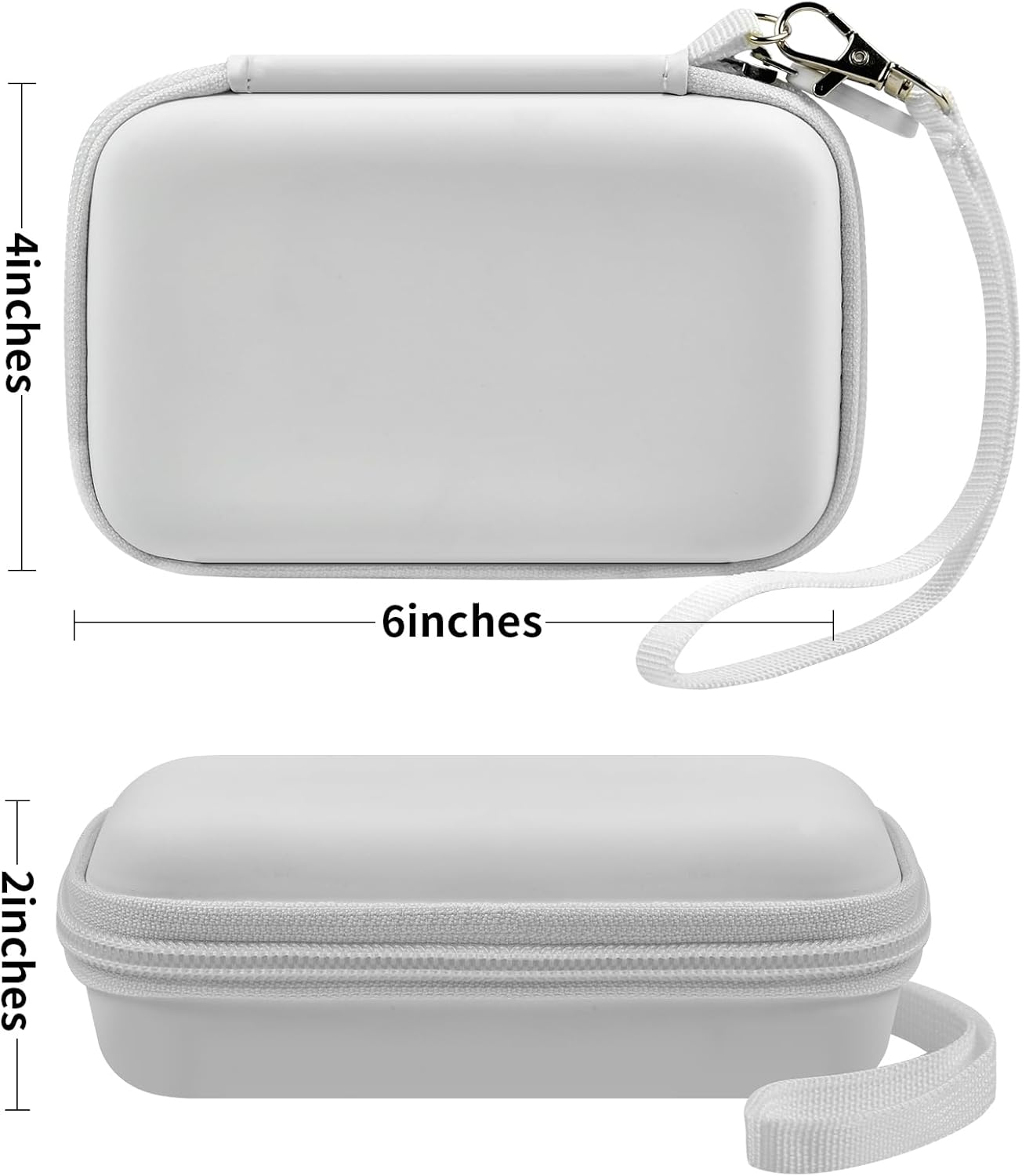 Case for Anker MagGo for Ucomx 3-in-1 for MagGo UFO Charging Station,for Augnner for Iseyyox for Apple MagSafe Duo for LISEN Wireless Charger Foldable Magnetic Charging Stand Storage Box- White